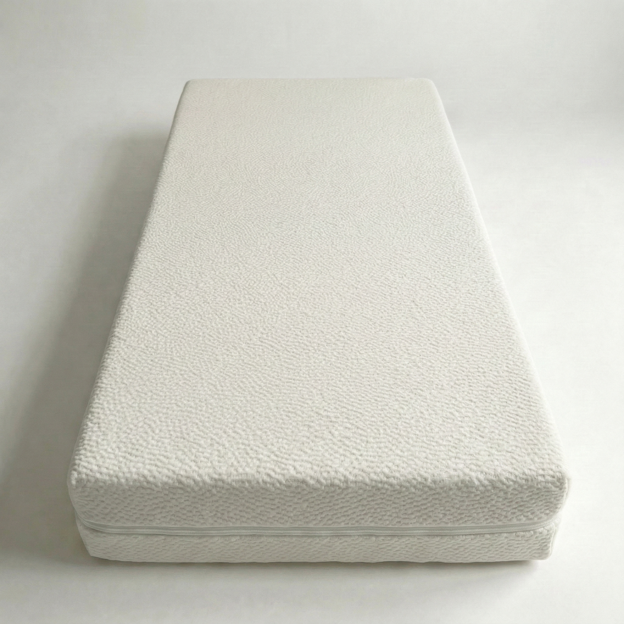 Springmadras med 7 zoners pocketfjedre & naturlatex – 19 cm - Bomuldsbetræk